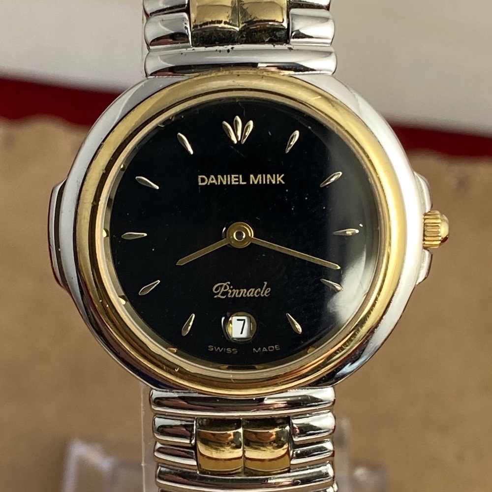 Designer Vintage Daniel Mink Pinnacle Swiss Watch - Picture 2 of 12
